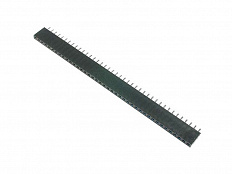 Гнездо на плату PBS-40 (DS1023-1x40), прямое черное