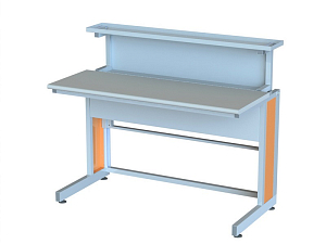 Стол лабораторный ученический с выдвижным блоком