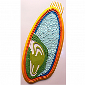 Модель барельефная "Зерновка пшеницы"