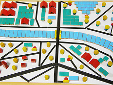 Учебное пособие по пространственной ориентировке Ориентир (магнитный набор)