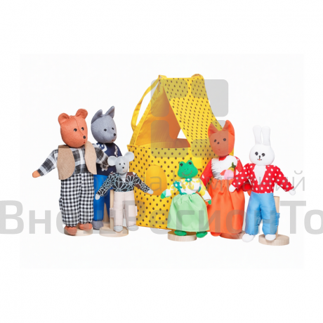 Шагающий театр "Теремок" с домиком.