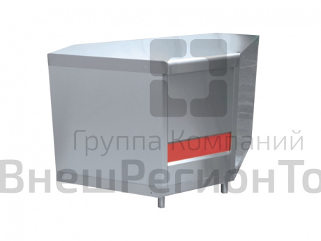 Модуль вспомогательный поворотный Аста, внутр.угол, 90 градусов, без направляющей.