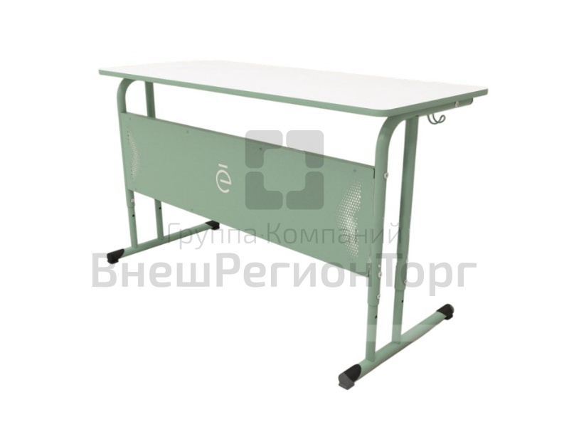 Двухместная парта Optima, регулируемая по росту (цвет в ассортименте).