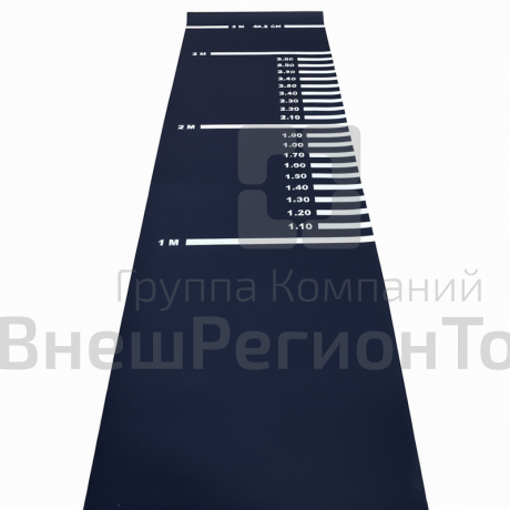 Дорожка для прыжков в длину, 125х410х0,8 см.