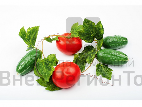 Ветка муляжей Ассорти (овощи).