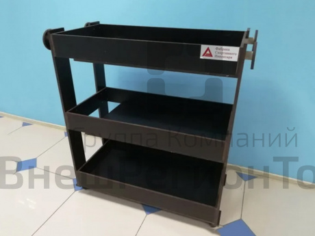 Тележка для спортинвентаря 115х50х90 см.