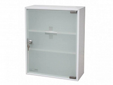 Аптечка Office-Force одностворчатая (без наполнения), 3 полки