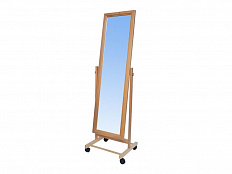 Зеркало напольное на колесах