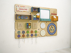 Дидактическая настенная панель для кабинета Логопеда