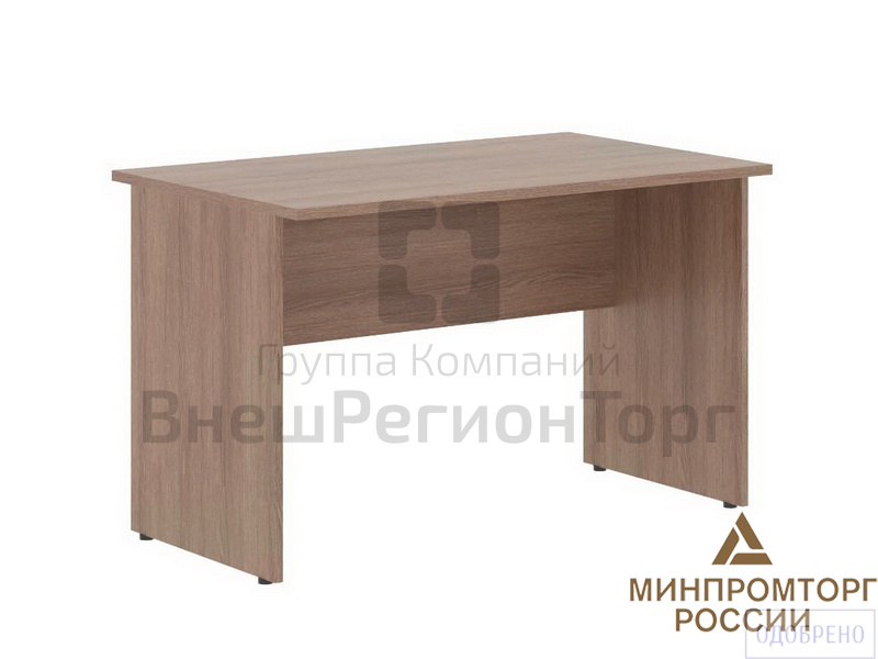 Стол письменный (ЛДСП 16 мм, рег.опоры).