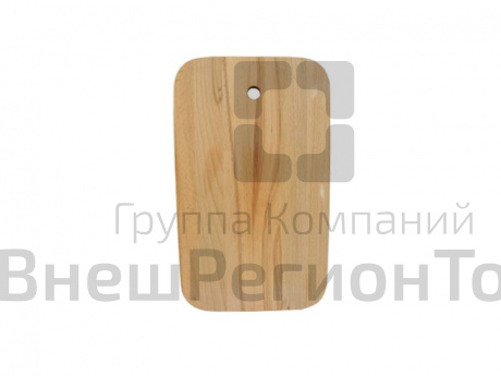 Доска разделочная (бук) 400х250х15-18 мм (без ручки).