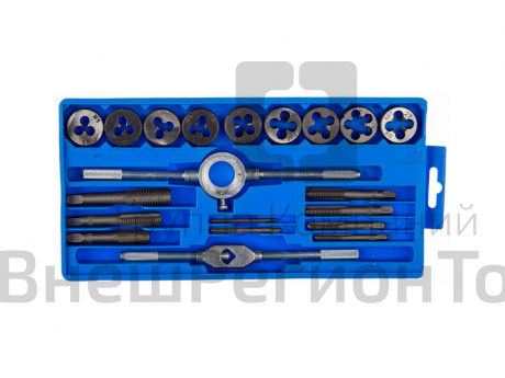 Набор метчиков и плашек FIT 70780, 20 шт..