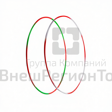 Обруч гимнастический, алюминиевый.