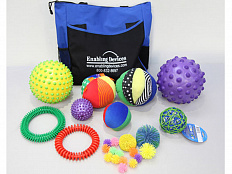 Комплект терапевтических мячиков в сумке 24 шт.