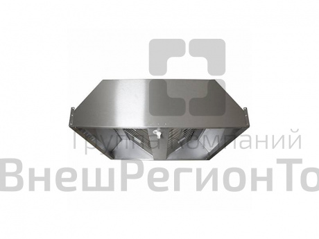 Зонт вытяжной островной, 1200х1200х400 мм.