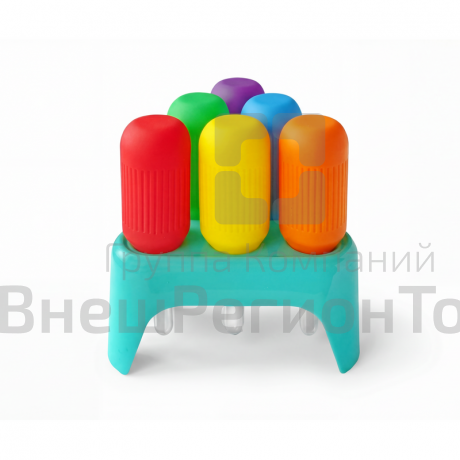 Набор пипеток на подставке 6 шт.