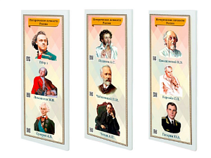 Патриотические информационные стенды «Исторические личности России»
