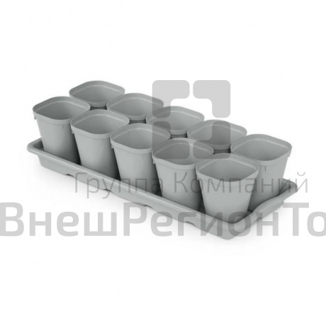 Набор для рассады (10 стаканов + поддон).