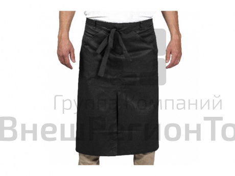 Фартук поварский черный.