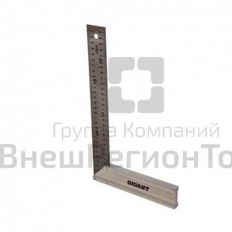 Стальной угольник с алюминиевой рукояткой.