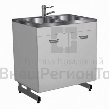 Стол лабораторный моечный.