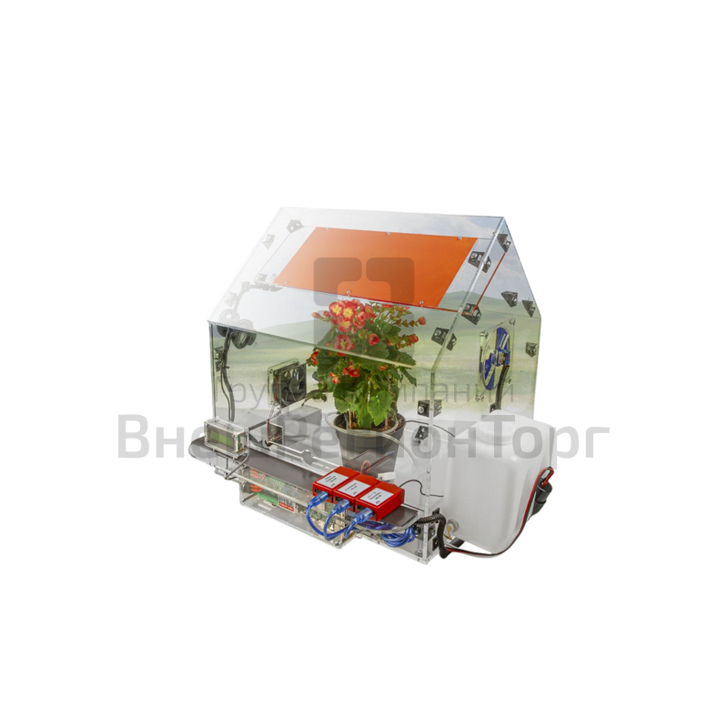 Робототехнический комплекс НАУРОБО «Умная теплица» (модель умной теплицы).