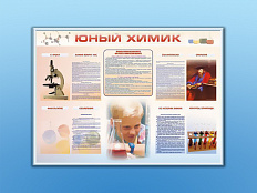Стенд-уголок "Юный химик"