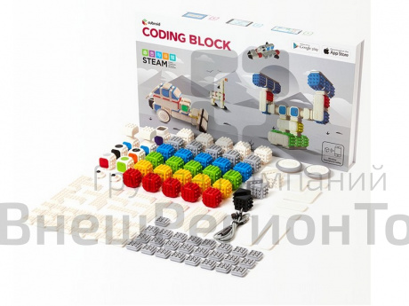 Конструктор для изучения 4-х языков програмирования Cubroid Coding Block.