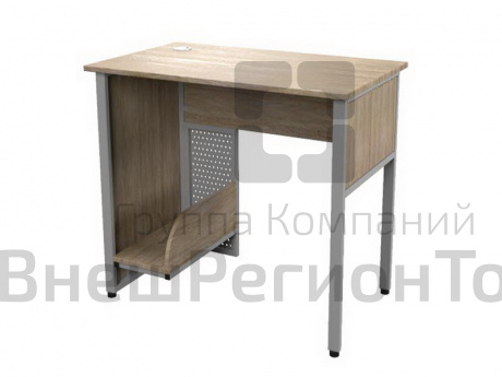 Стол компьютерный на металлокаркасе тип 1.