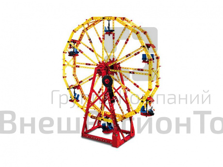 Образовательный конструктор Fischertechnik "Парк развлечений" продвинутого уровня.