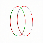 Обруч гимнастический, алюминиевый