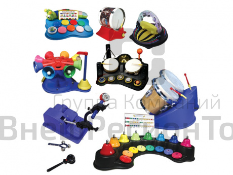 Комплект терапевтических музыкальных игрушек для детей-инвалидов 8 шт..