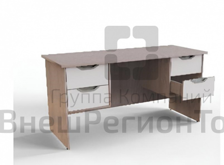 Стол письменный (ЛДСП 16 мм, рег.опоры), 1500*600*750 мм.