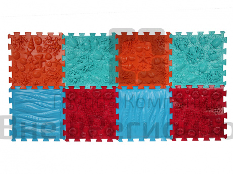 Коврик массажный Морской 8 модулей.