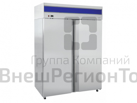 Холодильник среднетемпературный, 0...+5°С, верх.агрегат,  нерж., 148,5х85х205
 см.