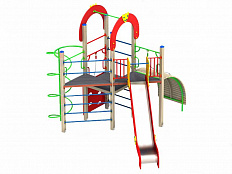 Детский игровой комплекс "Веселый уголок", h1500