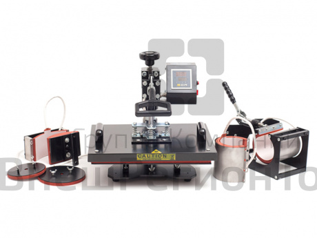 Термопресс Grafalex, комбинированный 6 в 1 .