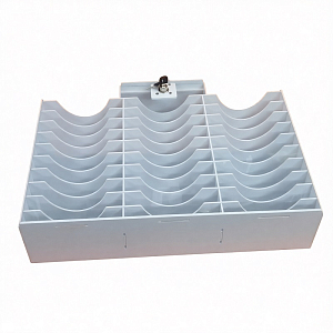 Шкаф для хранения 30 телефонов с крышкой и ключом