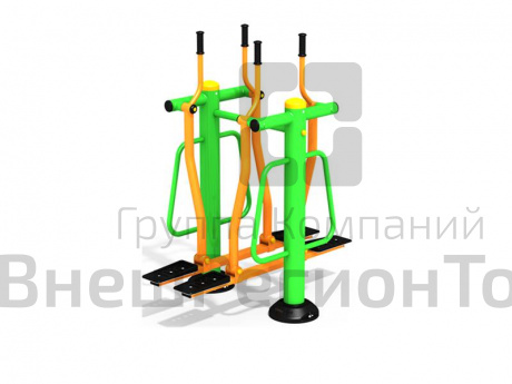 Спортивный тренажер "Лыжники".