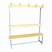 Система хранения вещей обучающихся со скамьей в комплекте/Система хранения и сушка вещей обучающихся