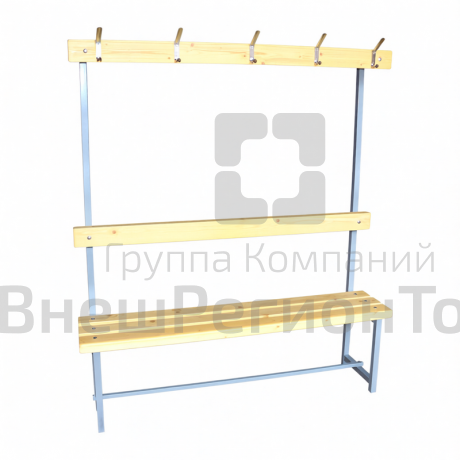 Система хранения вещей обучающихся со скамьей в комплекте/Система хранения и сушка вещей обучающихся.