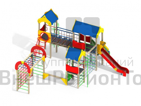 Детский игровой комплекс "Пионер", h1500.