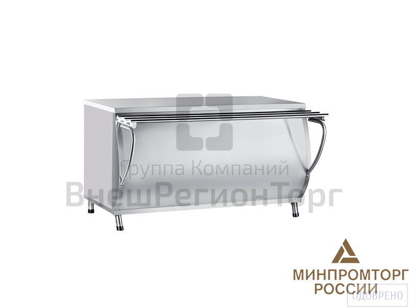 Прилавок для горячих напитков, 1500х805(1030)х850 мм.