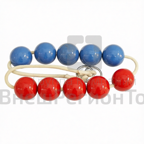 Бусы демонстрационные для счета От 1 до 10.