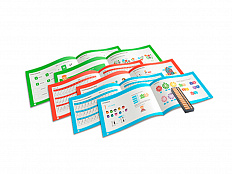 Годовой комплект учебников по ментальной математике с абакусом