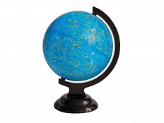 Глобус Звездного неба d=210 на деревянной подставке