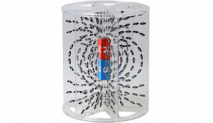 Модель для демонстрации в объеме линий магнитного поля