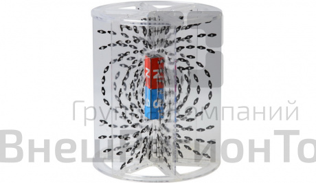 Модель для демонстрации в объеме линий магнитного поля.