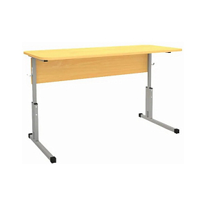 Стол ученический, регулируемый по высоте электрифицированный