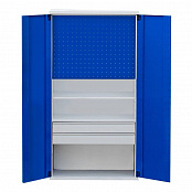 Инструментальный шкаф (2 полки + 2 ящика), 1000х500х1900